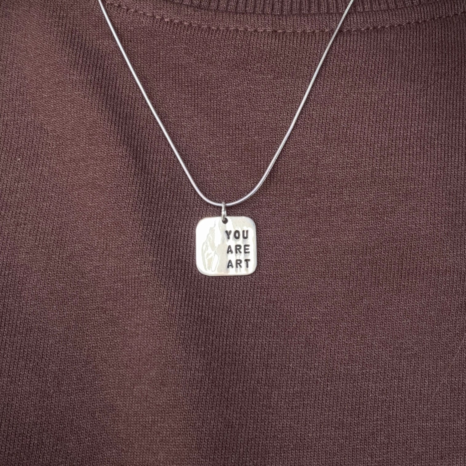 you are art neckpiece